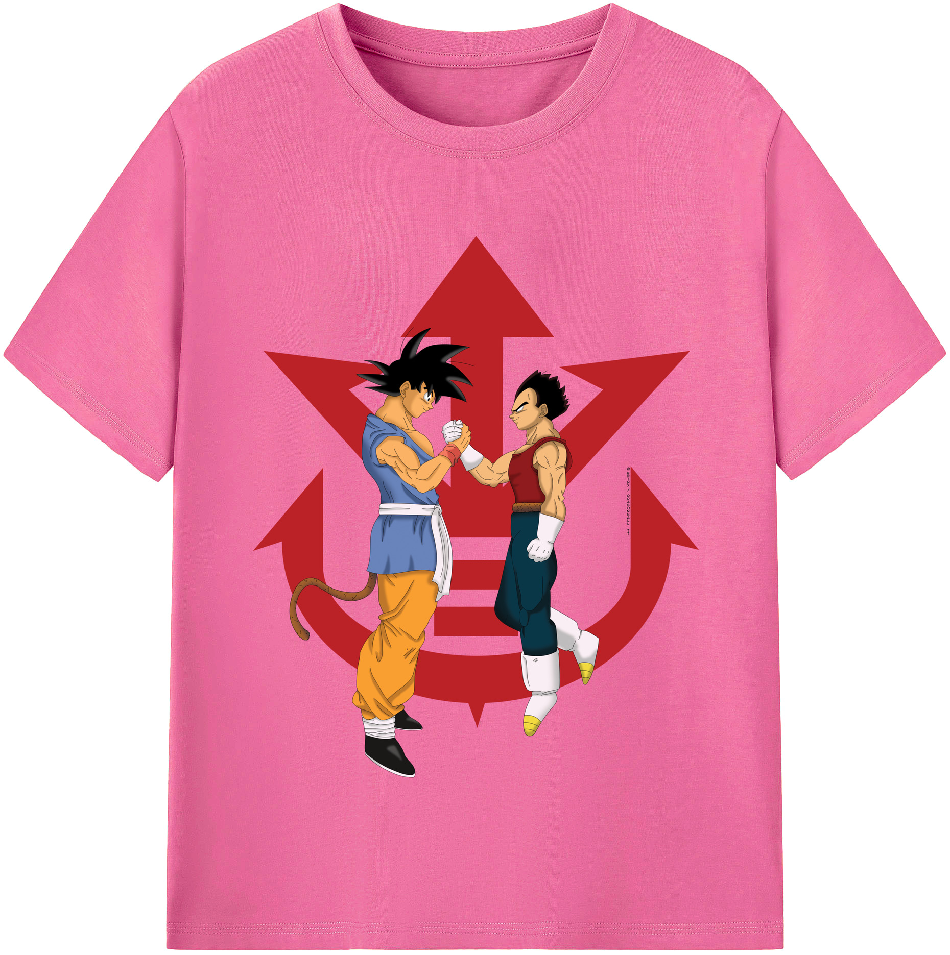 （画像用） ドラゴンボール 孫悟空（そん ごくう）Son Goku カカロット DRAGON BALL Kakarotto レディースカジュアルプリントTシャツ（綿100％）